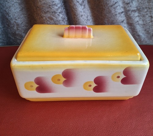 Art deco deckeldose - deco,