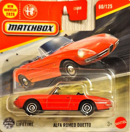 Matchbox alfa romeo duetto - alfa,