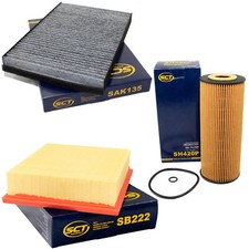 Inspektionspaket Filterset SCT für Audi A6 Avant 1.9 TDI 4B2 4B5 115 PS 130 PS