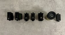 PORSCHE 944 968 SCHALTER SET DIVERSE LICHT NSW WARNBLINKER DIMMER