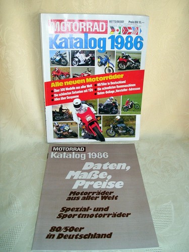 Motorrad katalog 1986 - motorrad,