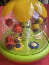 Chicco Kreisel mit Blume Schmetterling Marienkäfer  -  siehe Fotos