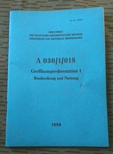 NVA VORSCHRIFT A 030/1/018