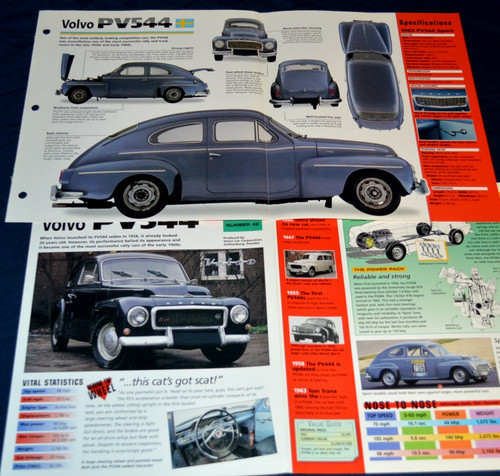 1963 volvo pv544 sport specs - pv544,