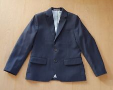 KINDER Jacke / Sakko / Jacket geknöpft  Größe 128 blau