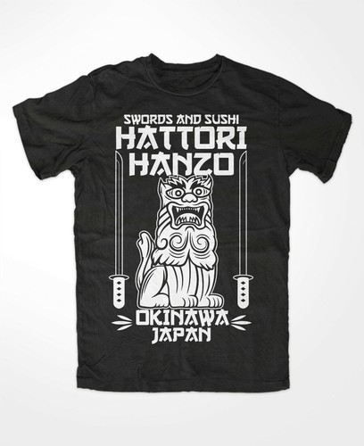 Hattori hanzo shirt schwarz - hattori,