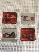 Coca-Cola Magnete 4 Stück Neu