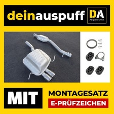 Endschalldämpfer für Mercedes C CL203 C180 C200 C230 Auspuff H988