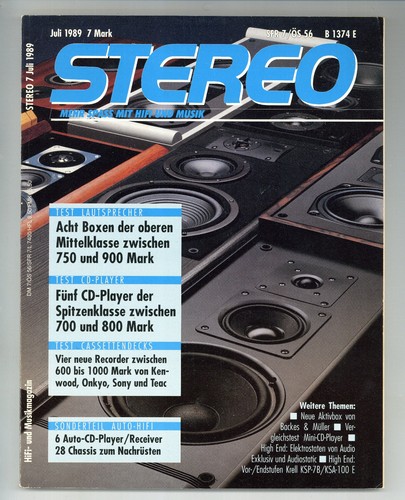 Stereo 1989 sony k - stereo, tc-k