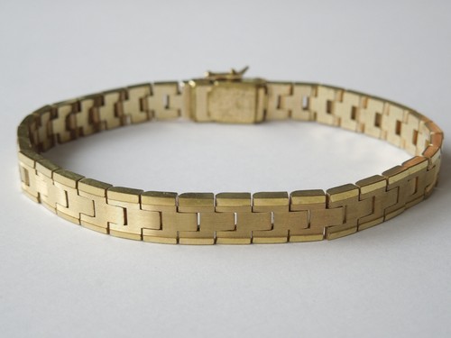 Vintage armband goldfarben - armband,