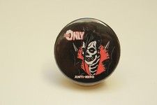 JERRY ONLY Anti-Hero Button Anstecker Pin 37 mm Horrorpunk Misfits Blitzkid