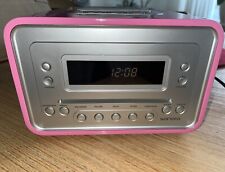 Sonoro CUBO Design CD-Radio AU 1100 Farbe pink / mit Defekt
