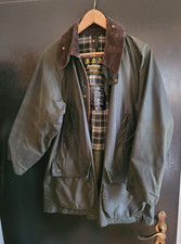 Barbour Bedale Herren Wax jacket Olive Green S / M (Excellent condition)