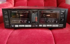 KENWOOD KX-929W Double Stereo Cassette Player DOLBY - Vintage Retro Selten