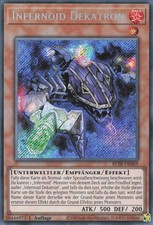 YuGiOh Infernoid Dekatron (V.1) BLTR-DE069 Secret Rare Deutsch NM 1st