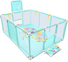 GOLDGE Laufstall für Kinder Laufstall für Babys Barrieren für Kinder