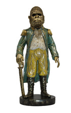 Deko Gorilla Affe Afrika Figur