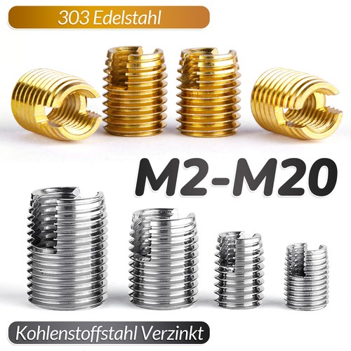 Edelstahl gewindeeinsatz - edelstahl,