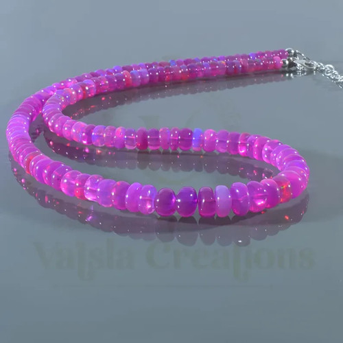 Natural welo fire pink - welo, opal