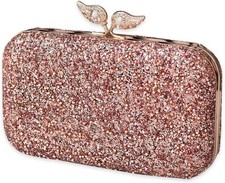 Damen Perlen Clutch Tasche