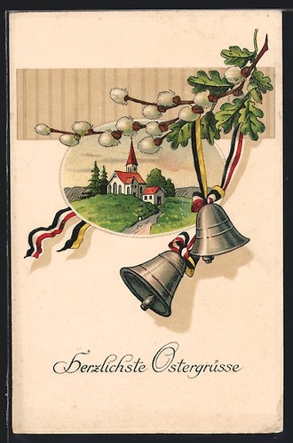 Ostergrüsse kirche und - ostergrüsse,,