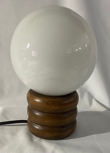 Vintage tischlampe holz - vintage,