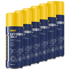Lithium Spray 6 X 400 ml Fett