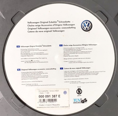 Volkswagen schneekette pewag - volkswagen,