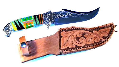 Indianerschmuck messer - indianerschmuck,