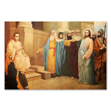 Postereck 1876 Poster Leinwand Gemälde, Jesus Christentum Religion Glaube