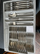 Altes Ebel Silberbesteck, 120 Silber, Besteck für 6 Personen, 29 -teilig