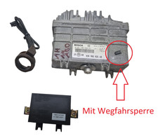 Motorsteuergerät mit Wegfahrsperre VW Golf 3 1,4 60PS ABD 030906026AB 0261203650
