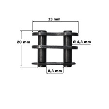 Kettenschloss 428 H passend