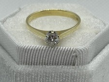 Ring 585 14k gelbgold - gelbgold, •