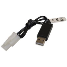 9,6V USB Ladekabel Ni-MH Akku