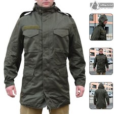 Österreich Bundesheer Feldjacke typ M65 Oliv Parka Jacke Surplus Outdoor Vintage