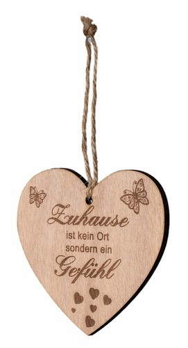 Herz 9x10cm birkenholz - 9x10cm,