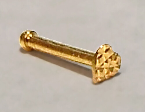 750 echt gold nasenstecker - 750, ***