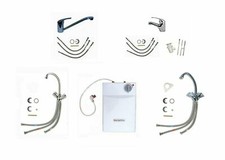 WARMWASSERSPEICHER 5L 2000W mit oder ohne ARMATUR Untertisch Boiler Mischer