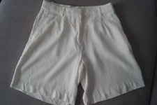 H&M Shorts Gr.M/L 40 Damen weiß Bermudashorts