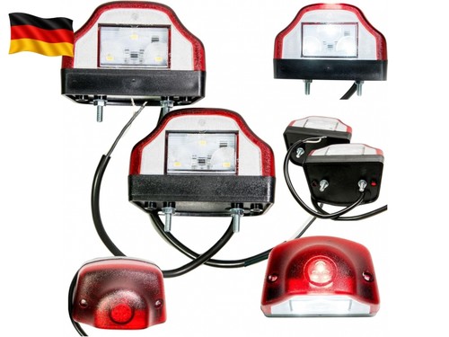 Led kennzeichenleuchte - 2, 6