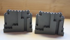 2 x LEGO 6082 Burg Felsen Berg