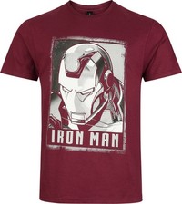 Iron Man T-Shirt Herren Head