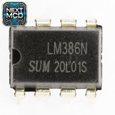 LM386N 4-Stück  Endstufen-IC