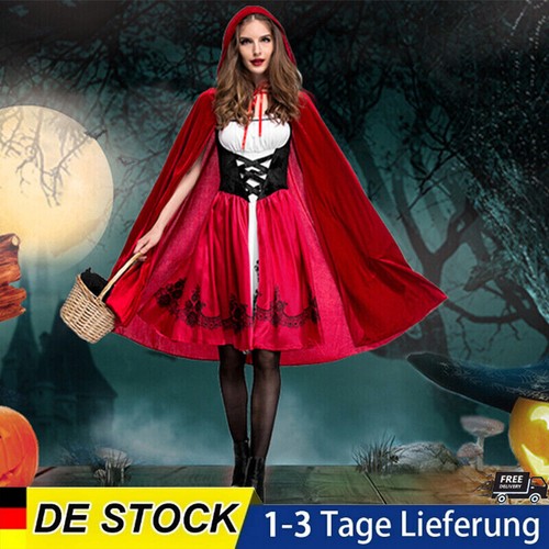 Damen rotkäppchen kostüm - rotkäppchen,
