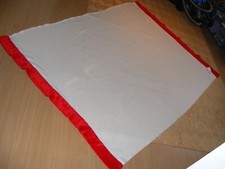 Vintage IKEA Überwurf Decke Samlas 120 x 180 cm Weihnachten 1999 Sessel weiß rot