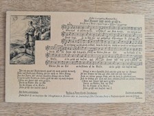 uralte AK Liederkarte "Mei