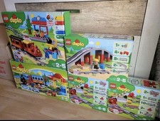 XXL LEGO DUPLO Eisenbahn Starter Set 10874 10872 10507 2x 10882 TOP ZUSTAND 