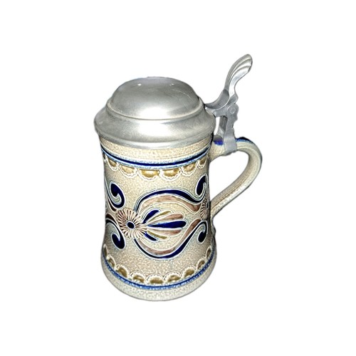 Goebel bierkrug zinndeckel - goebel, bierkrug,