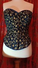 Revanche de la femme Brokat Vollbrustkorsett Korsett 34-38